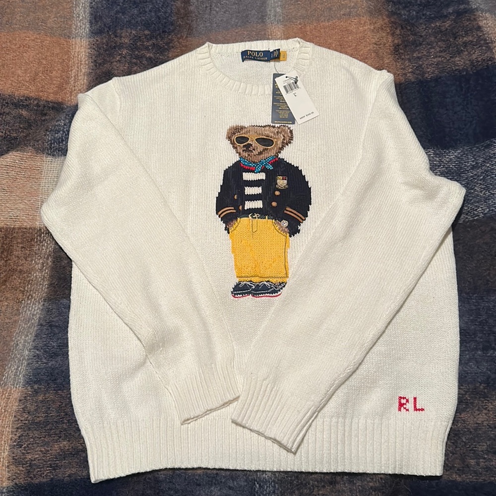 Polo bear sweater